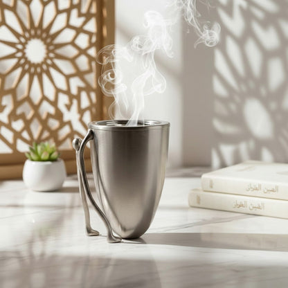 مبخرة بخور حديثة من الفولاذ Diva Lady