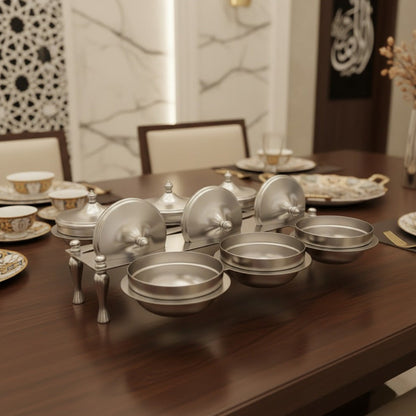 ماعون تقديم 6أطباق