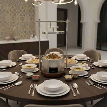 سخان طعام معلق سعة 3 لترات مع حامل