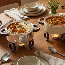 سخان طعام زجاجي دائري صغير 0.5 لتر