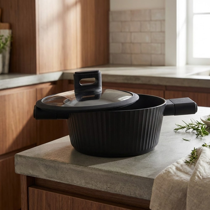 مقلاة طهي بغطاء زجاج Danny Home