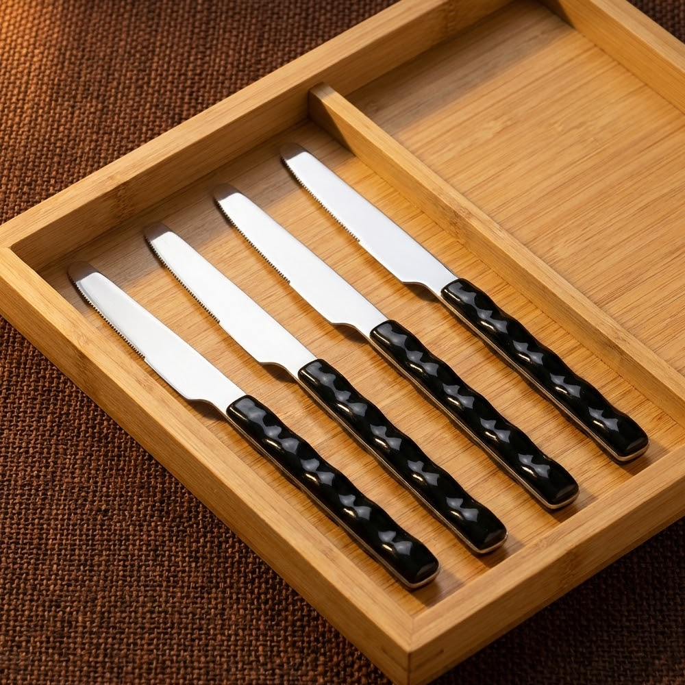 طقم سكاكين ستيك 4 قطع