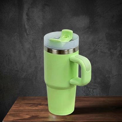 كوب حراري ستانلس بيد مع غطاء