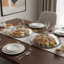 صينية تقديم بغطاء مقبب - كبير Diva Lady