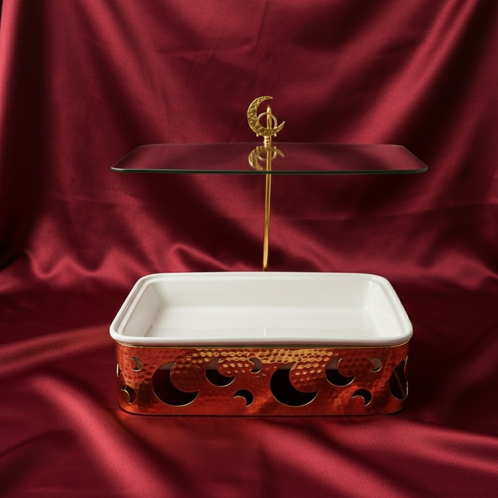 سخان طعام بورسلين بسعة 2.5 لتر