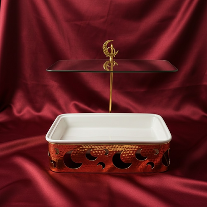 سخان طعام بورسلين بسعة 2.5 لتر