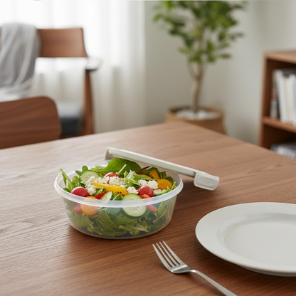 طقم علب حفظ الطعام محكمة الإغلاق 5 أحجام