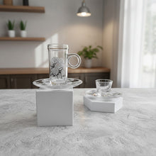 طقم استكانة وفنجان 18قطعة Diva Lady