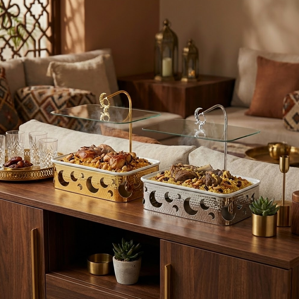 سخان طعام بورسلين بسعة 3 لتر