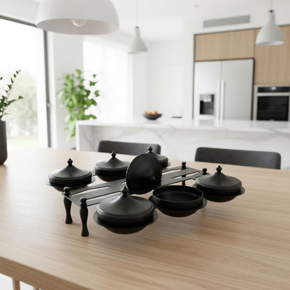 ماعون تقديم 6أطباق