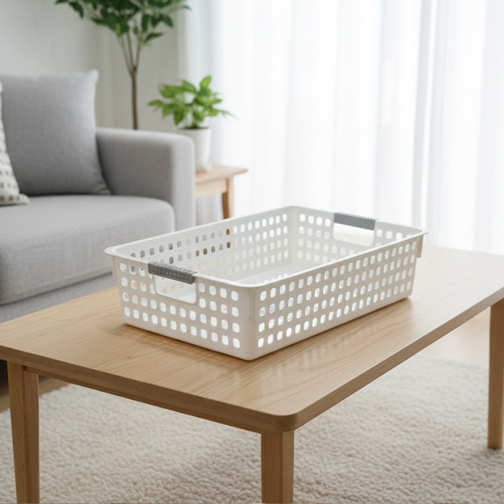 سلة تخزين منزلية متعددة الاستخدامات