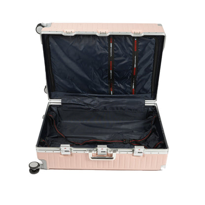 حقيبة سفر بإطار من الألومنيوم مع قفل إدارة أمن النقل، 3 قطع