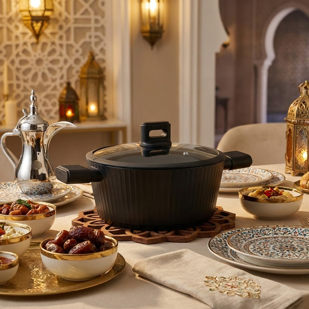 مقلاة طهي بغطاء زجاج Danny Home