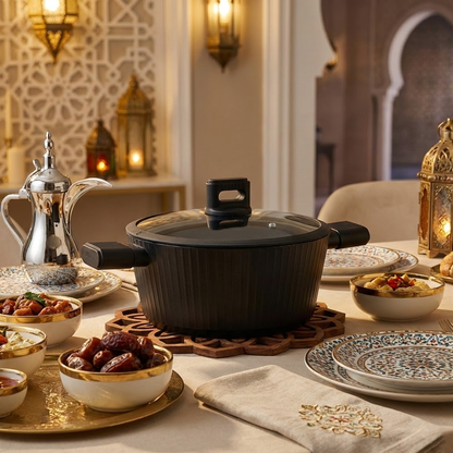 مقلاة طهي بغطاء زجاج Danny Home