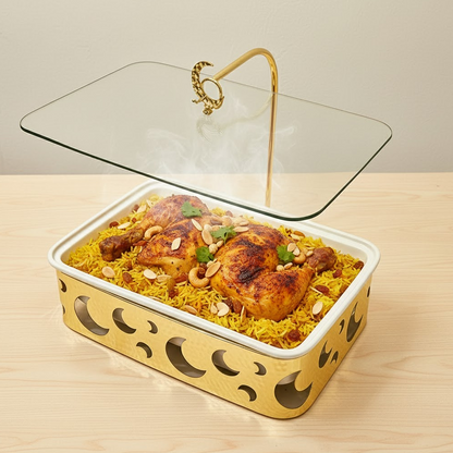 سخان طعام بورسلين بسعة 2.5 لتر