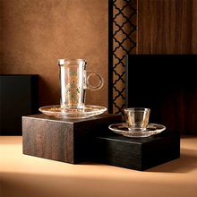 طقم استكانة وفنجان 18قطعة Diva Lady