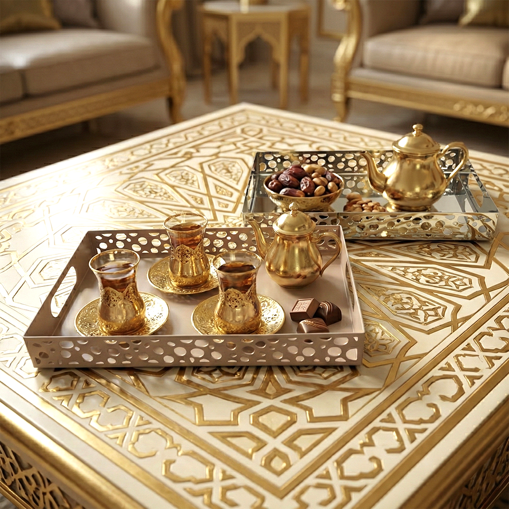 صينية تقديم معدنية Diva Lady