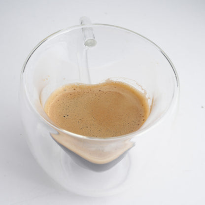 كوب زجاج دبل