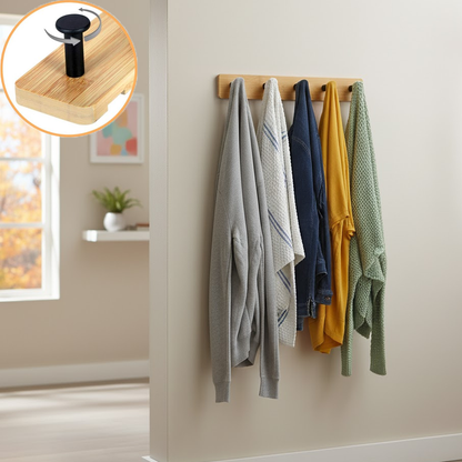 علاقة حائط خشبية راقية