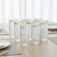 6 أكواب عصير طويلة سعة 330 مل