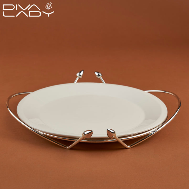 Large porcelain serving plate