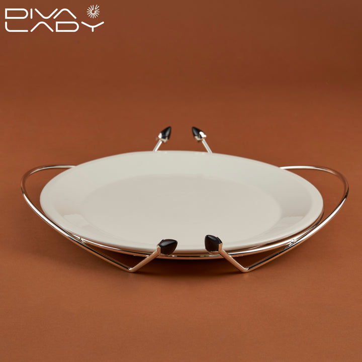 Large porcelain serving plate