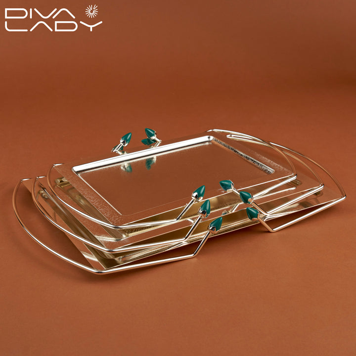 Serving tray set