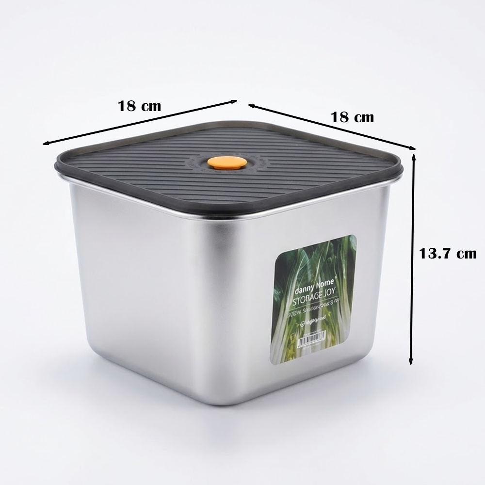 علبة حفظ الطعام من ستانلس ستيل