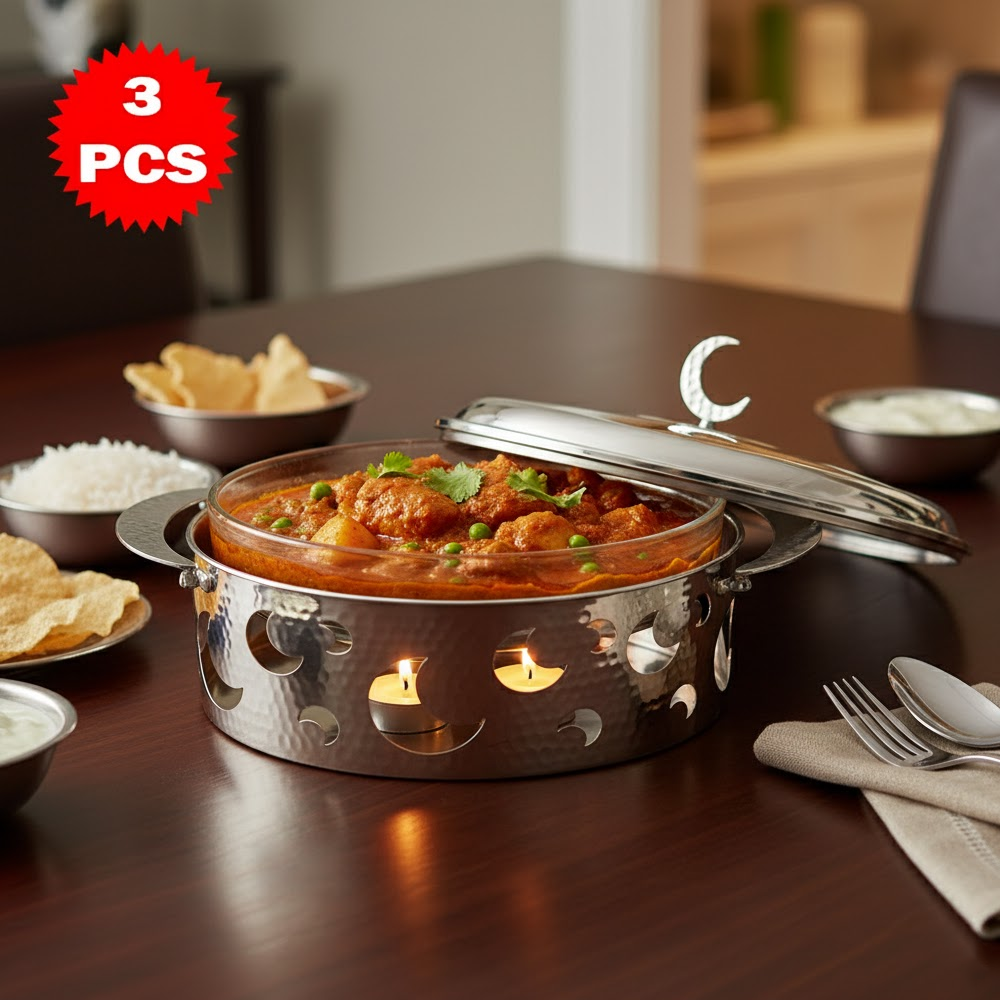 سخان تقديم طعام مع صينية بايركس 2.5 لتر