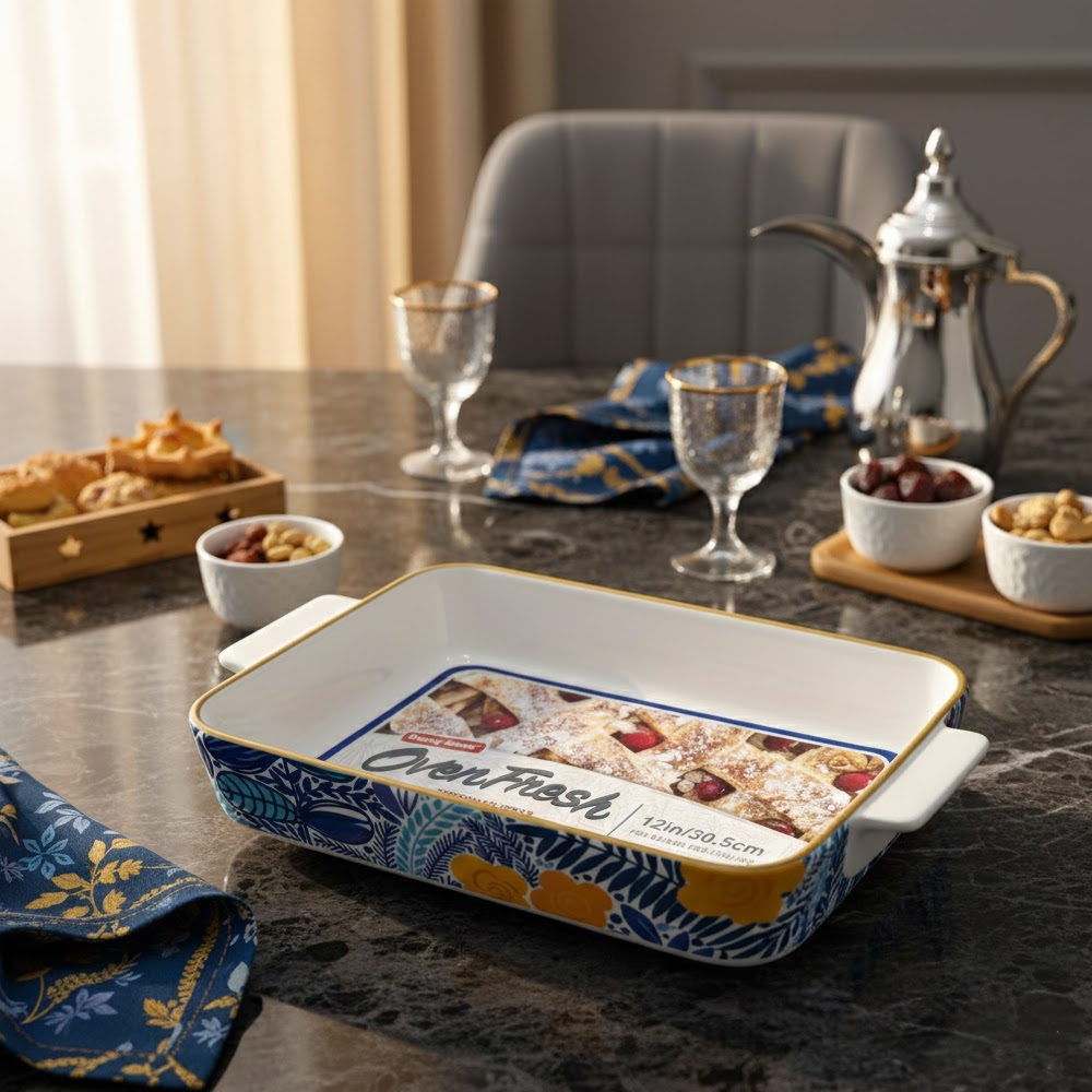 صينية فرن سيراميك مستطيلة Danny Home