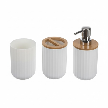 طقم حمام فاخر 6 قطع بتصميم عصري