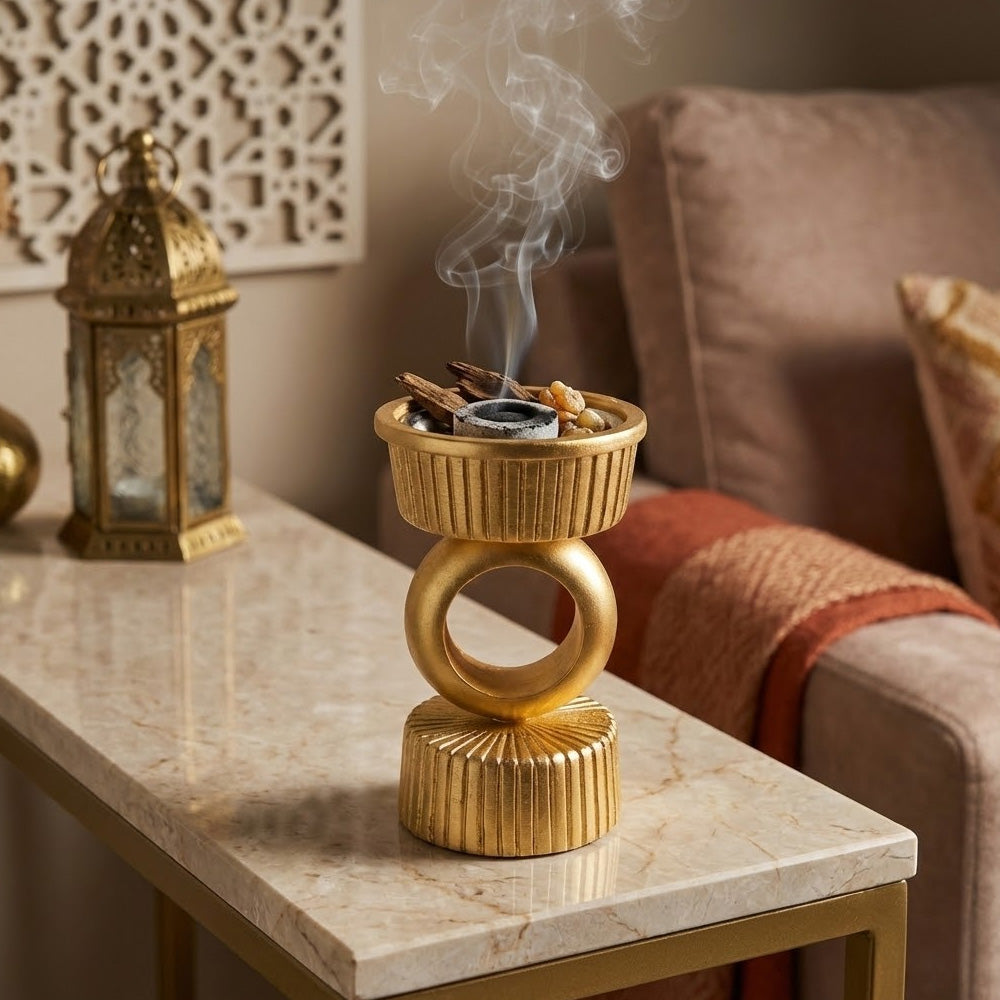 مبخرة من الفولاذ المنحوت