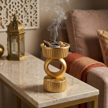 مبخرة من الفولاذ المنحوت