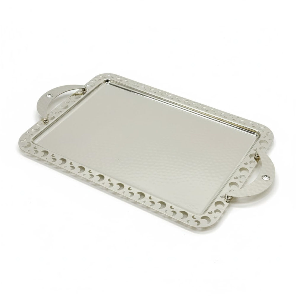 طقم صواني تقديم بنقشة الهلال 3 قطع