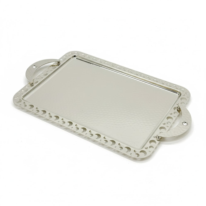 طقم صواني تقديم بنقشة الهلال 3 قطع