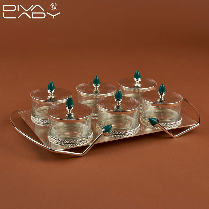 6 bowl serving dish