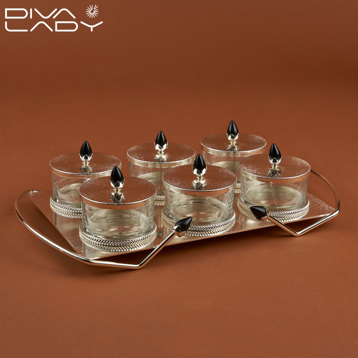 6 bowl serving dish