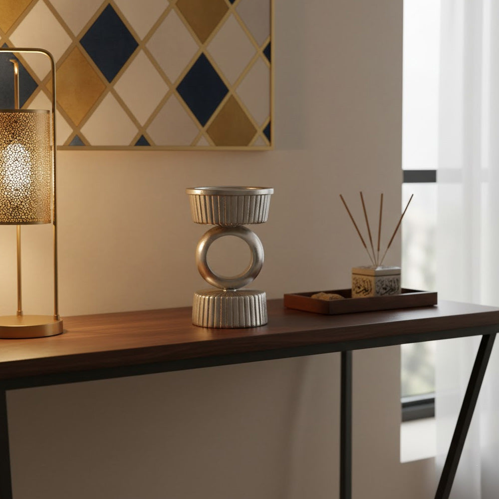 مبخرة من الفولاذ المنحوت