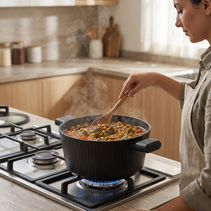 مقلاة طهي بغطاء زجاج Danny Home