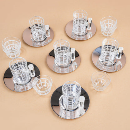 طقم استكانه وفناجين 18ق