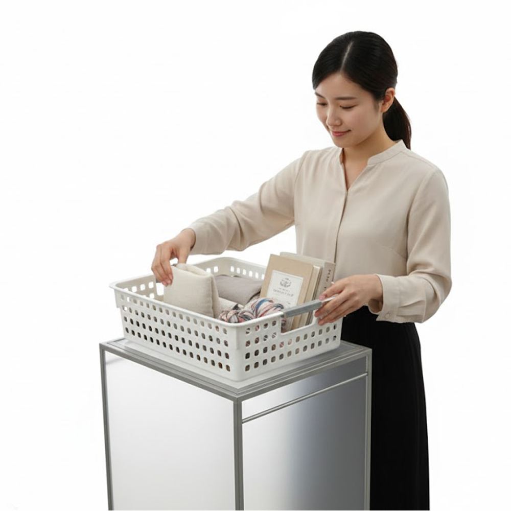 سلة تخزين منزلية متعددة الاستخدامات