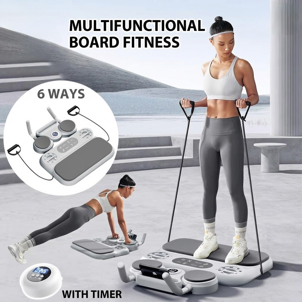 لوح تدريب لياقة بدنية متعدد الوظائف 6 في 1