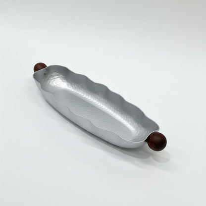 صينية تقديم بيضاوية صغيرة