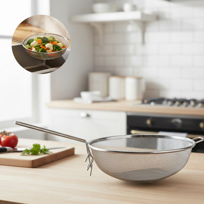 سلة قلي من الفولاذ