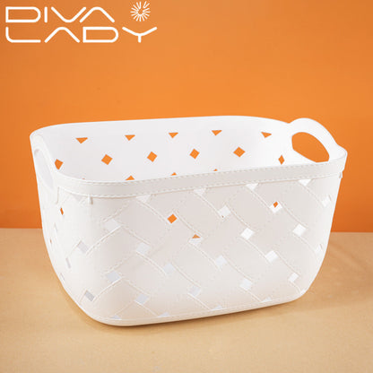 سلة بلاستيك للتقديم