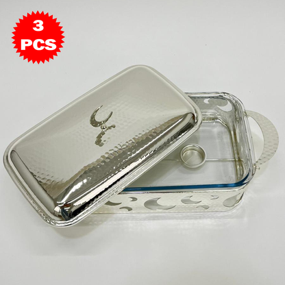 سخان تقديم طعام مع صينية بايركس 2.5 لتر