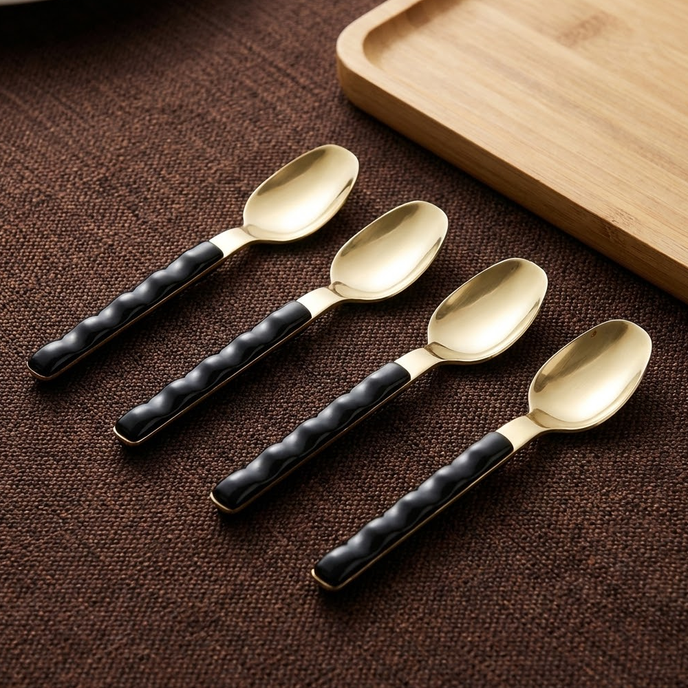 طقم ملاعق شاي 4 قطع Diva Lady