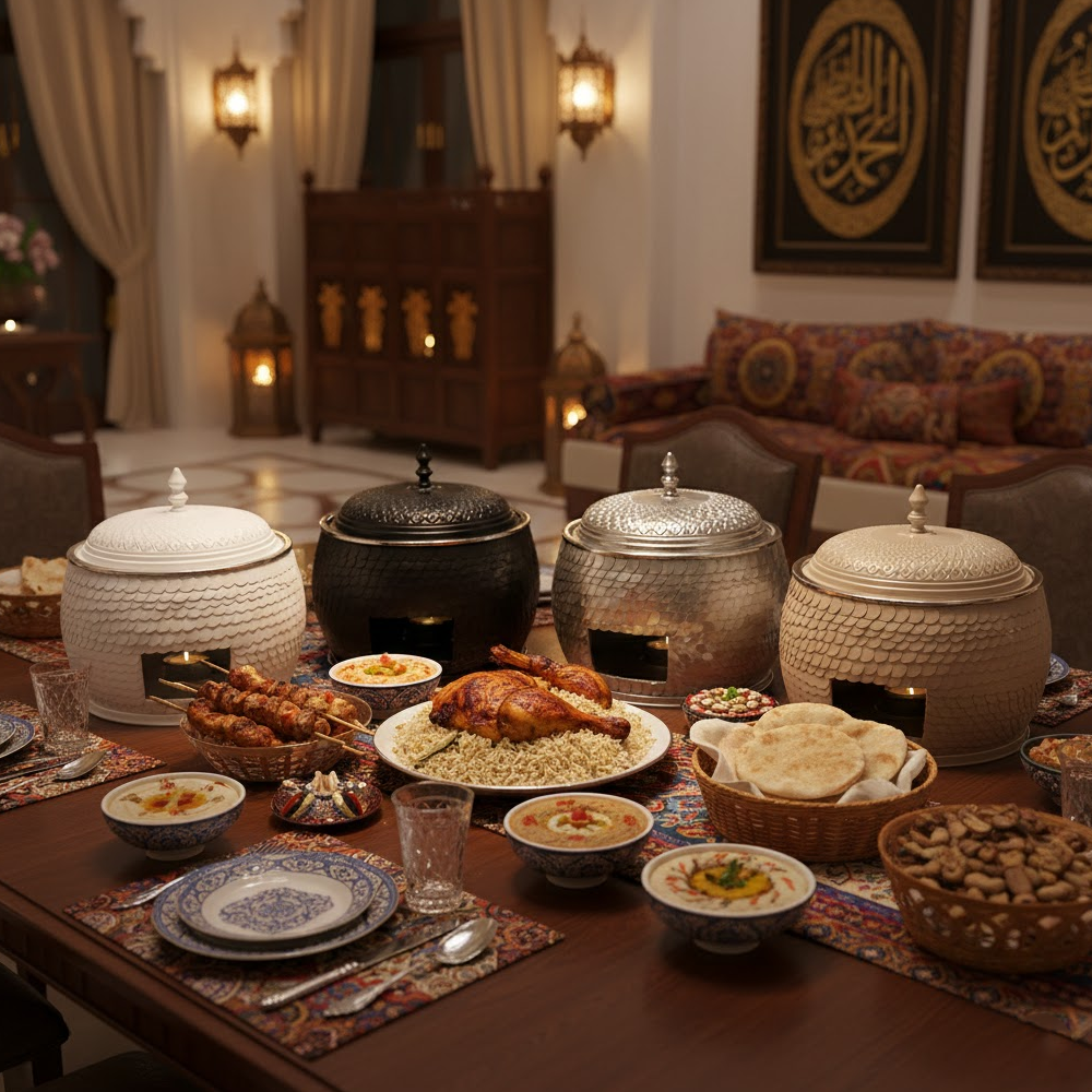 سخان تقديم طعام دائرية سعة 5لتر