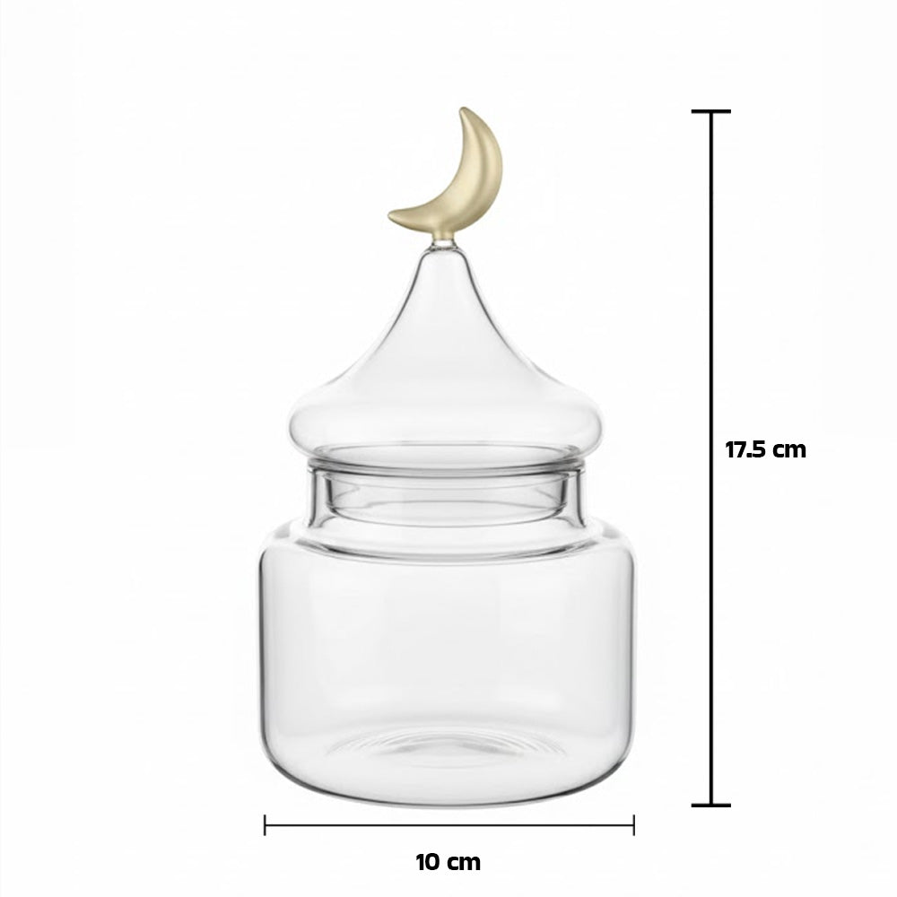 جرة زجاج القمر