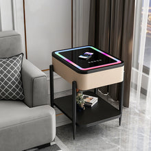 طاولة ذكية مضيئة مع مكبر صوت